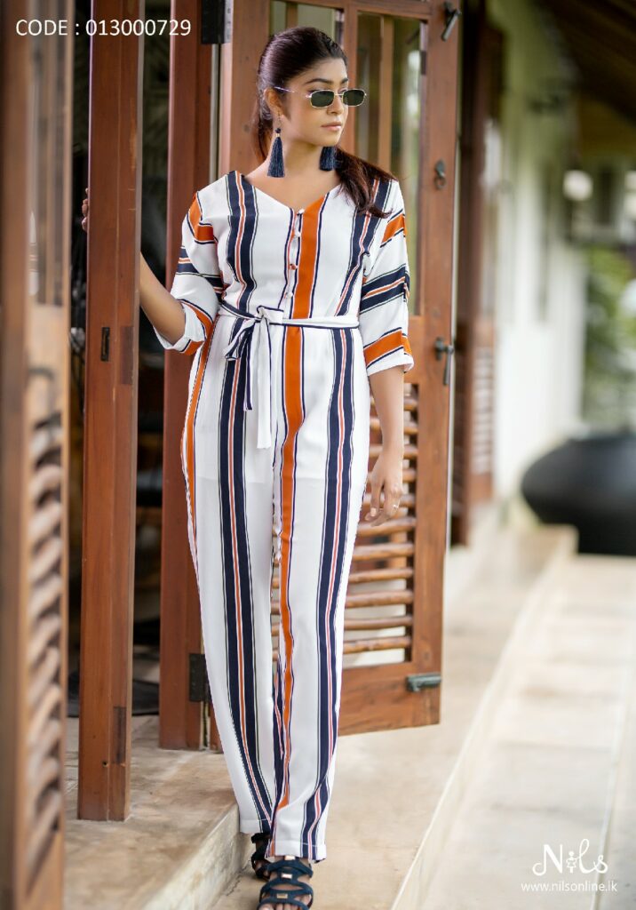 MISS STRIPES JUMPSUIT